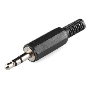 3 Pole MALE 3.5mm 3Pin Stereo PLASTIC Audio Headphone Jack Connector